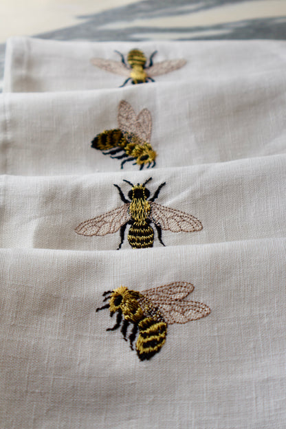 Bumble Bee Linen Napkins