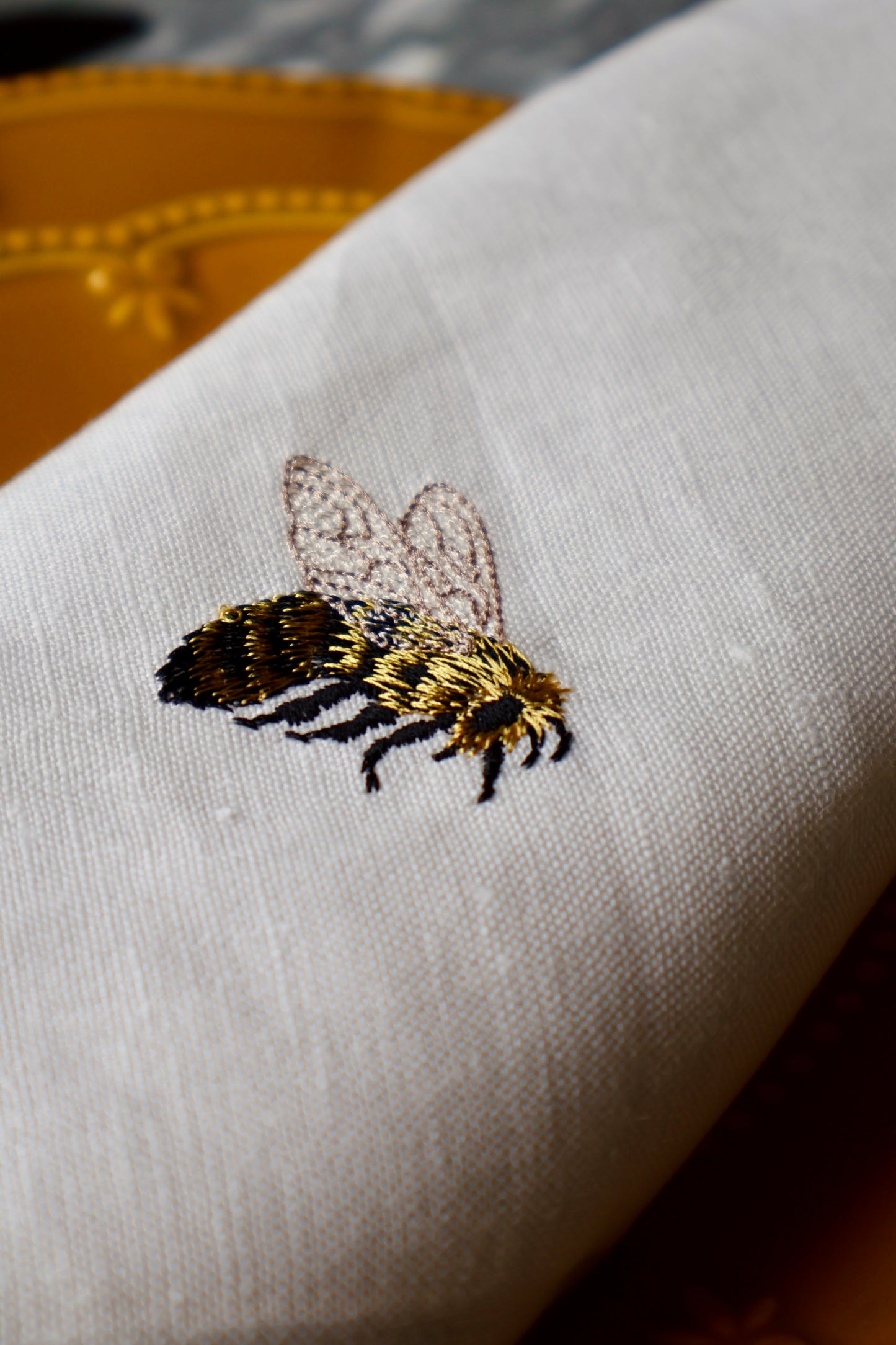 Bumble Bee Linen Napkins